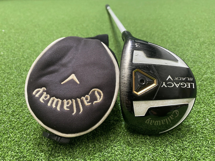 2011 Callaway Legacy Black 15° 3 Wood With Headcover (USED) - front view