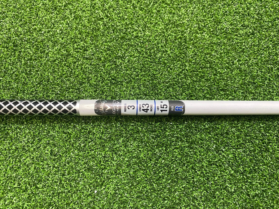 2011 Callaway Legacy Black 15° 3 Wood With Headcover (USED) - shaft detail
