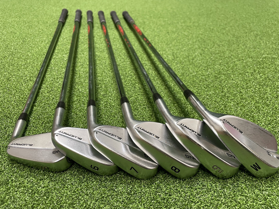 2019 PING Blueprint 5-9, PW Iron Set (Black Dot) (USED) - full set view