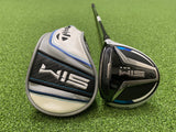 2020 TaylorMade SIM Max 15° 3 Wood With Headcover Dexterity- R/H  Flex- Stiff  Length- 43"  Condition- 7.5  S/N- 9AKB2FM6  Shaft- Tensei TM50  Grip- NexGen