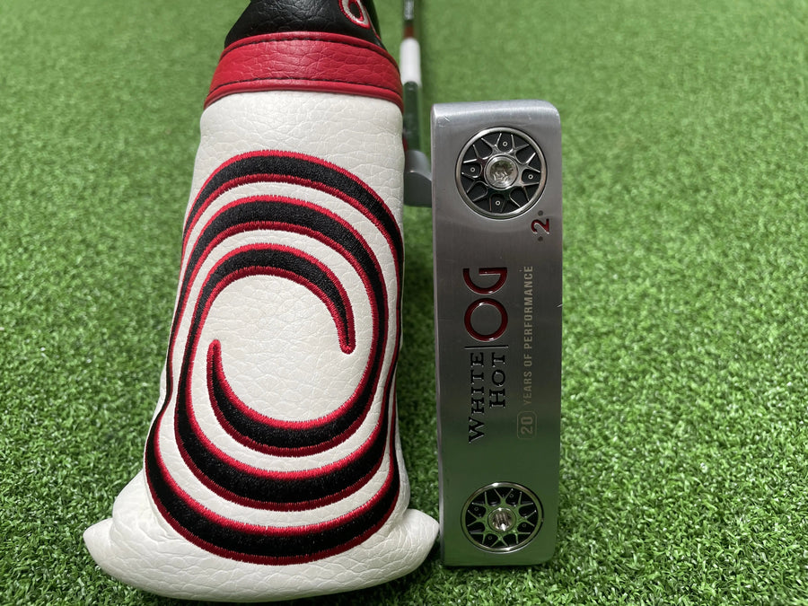 Odyssey White Hot OG #2 34" Putter With Headcover (EXCELLENT) - clubface