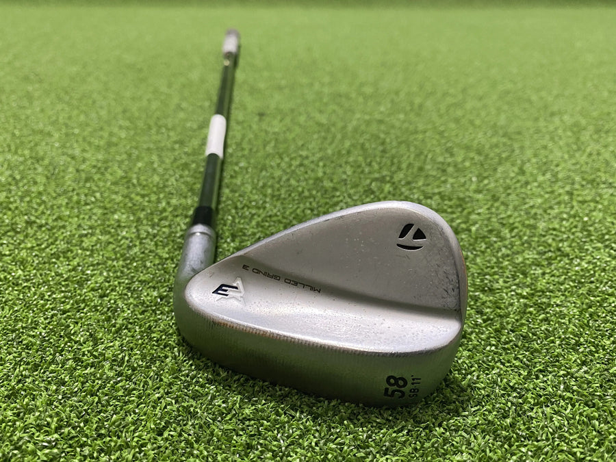 2021 TaylorMade Milled Grind 3 58° Wedge (USED) - front view