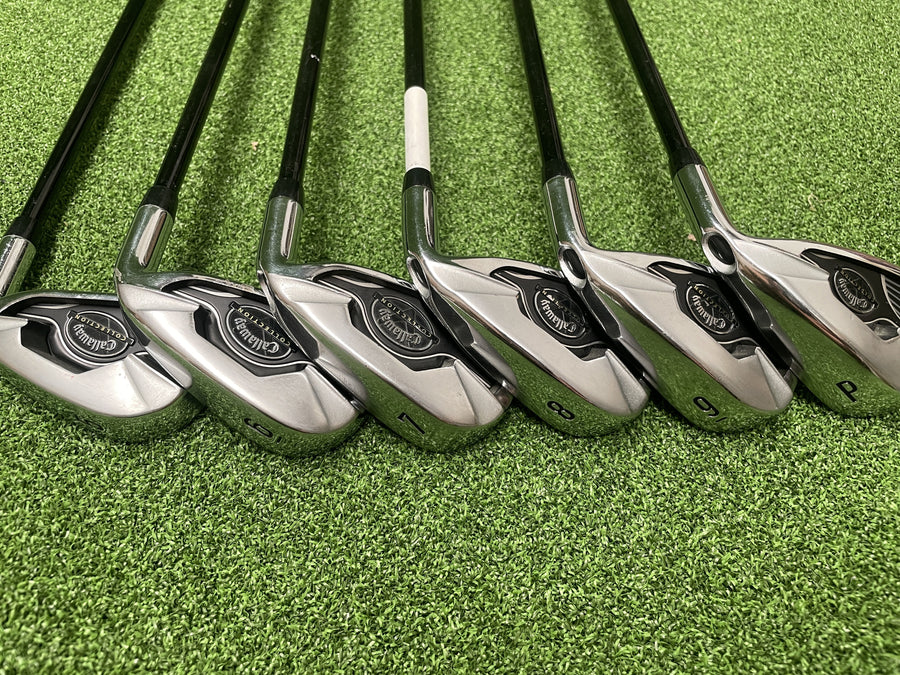 2015 Callaway Collection 5-9, PW Iron Set - clubface