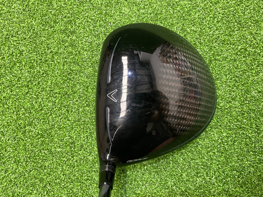 Callaway Rogue Star Driver 9.5° Stiff (USED) - clubface