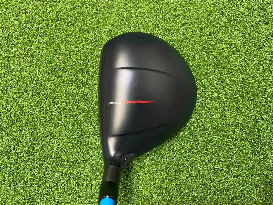 TaylorMade AeroBurner Black #3 Fairway 15° Stiff (USED) - clubface