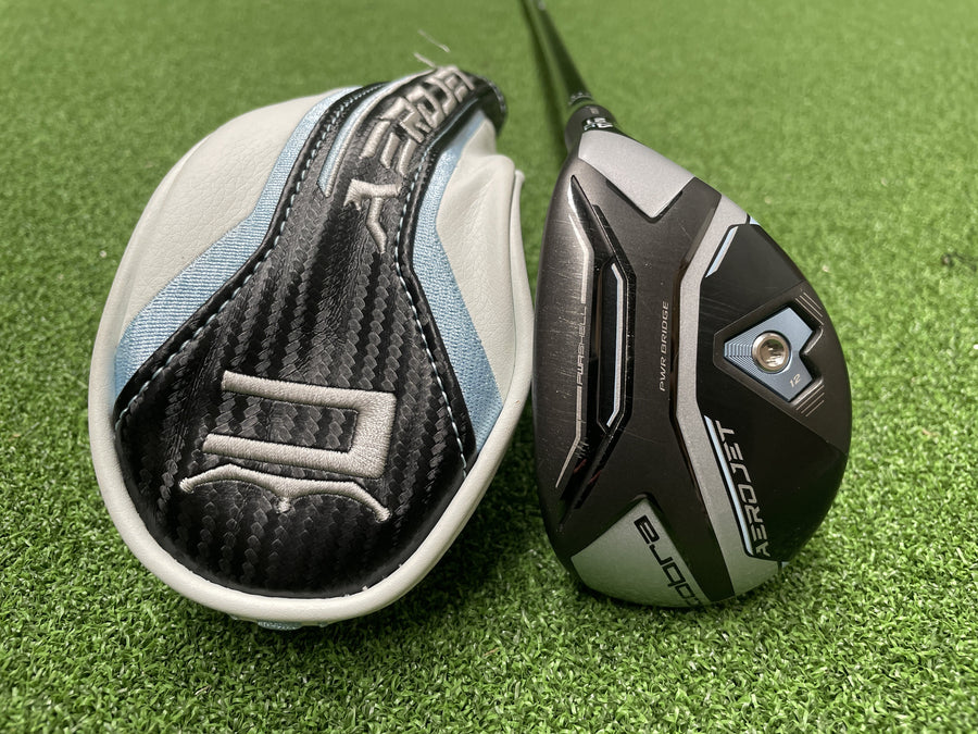 Cobra Aerojet Ladies 21° 4 Hybrid With Headcover - clubface