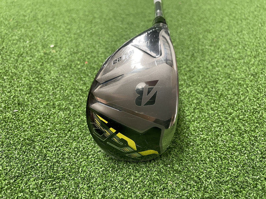 Bridgestone Tour B JGR Hybrid 22° Left Handed (NEW) - clubface