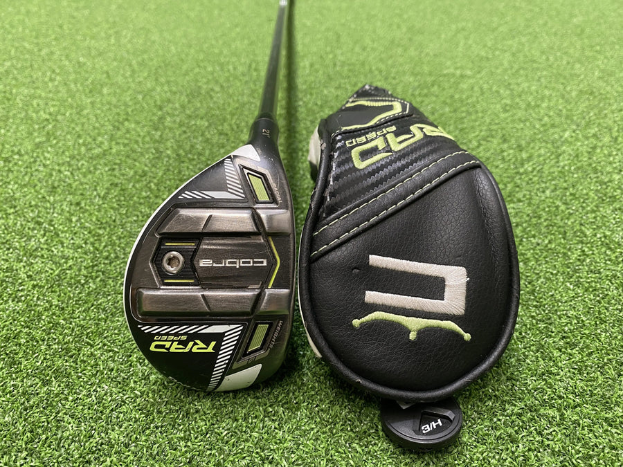 Cobra Radspeed #4 Hybrid 21° Stiff Left Handed (USED) - front view