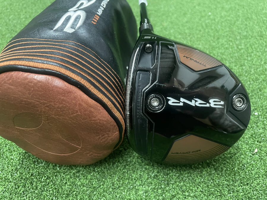 2023 TaylorMade BRNR 11.5° Mini Driver With Headcover - clubface