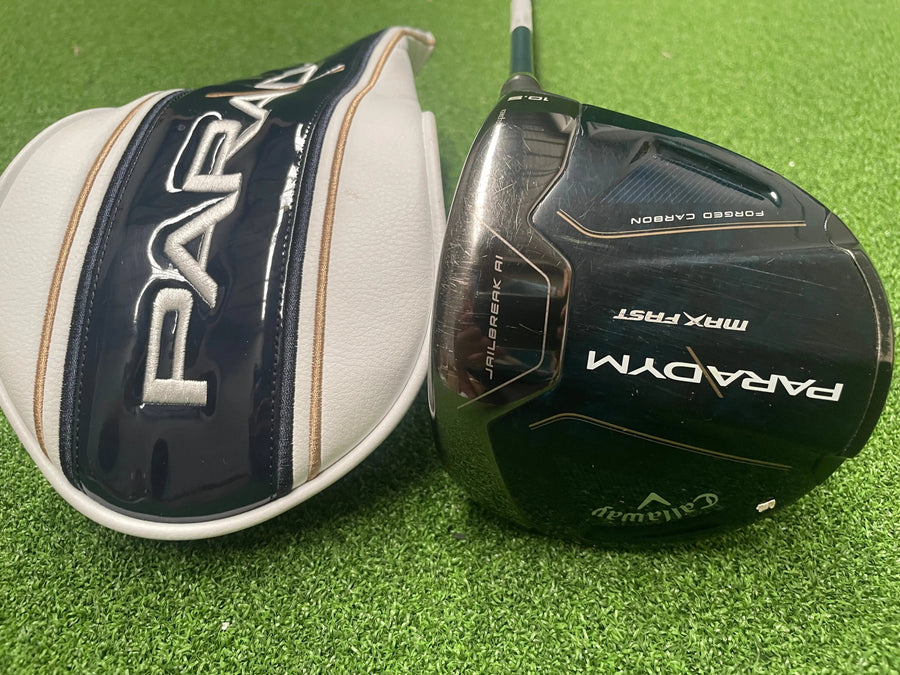 2023 Callaway Paradym Max Fast 10.5° Driver With Headcover - clubface