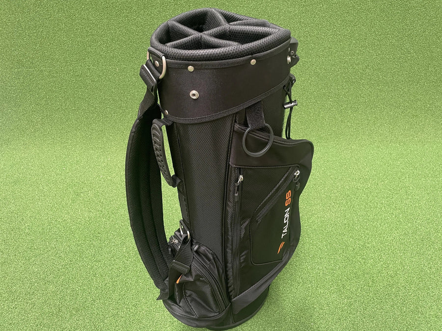 Talon SS 6-Way Black Stand Bag (LIKE NEW) - front view