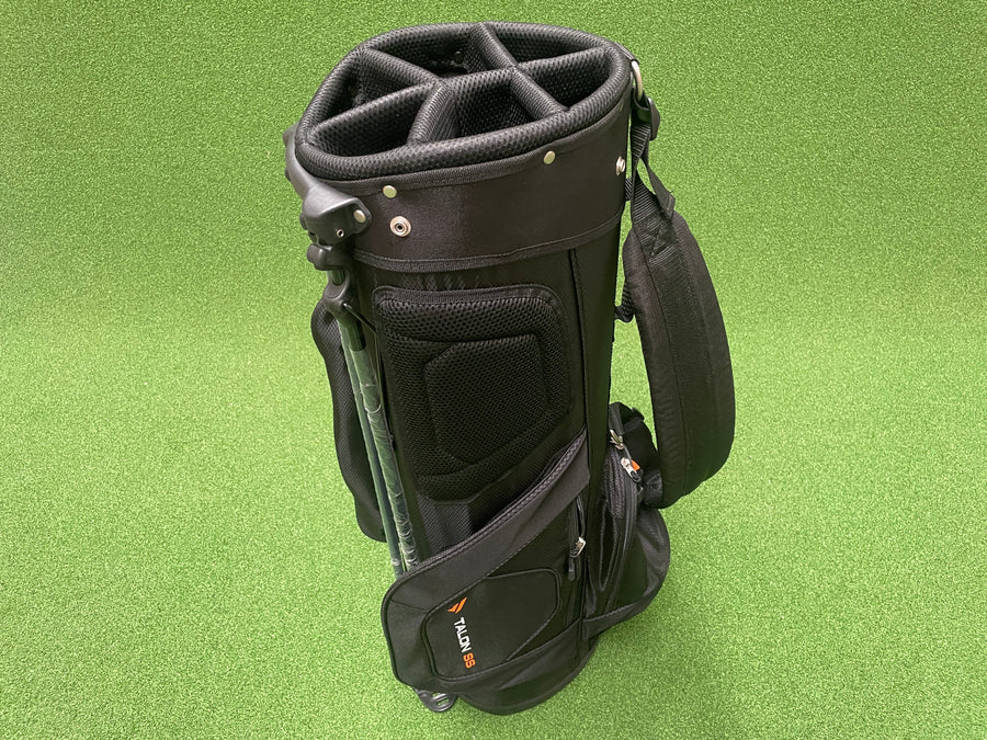 Talon SS 6-Way Black Stand Bag (LIKE NEW) - top divider