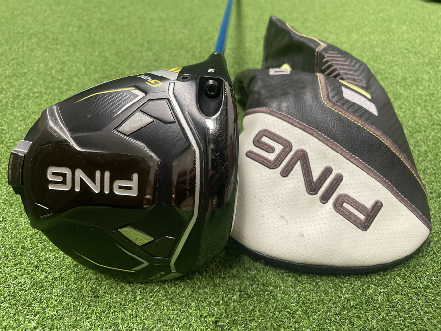 2024 Ping G430 Max 9° Left Handed Driver With Headcover Dexterity- L/H  Flex- Stiff  Length- 45.5"  Condition- 7  S/N- 0144504DV  Shaft- ALTA J CB  Grip- Golf Pride Tour Velvet PING