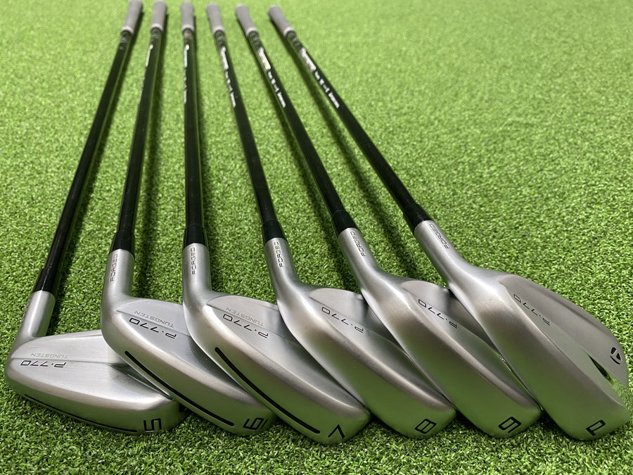 2023 TaylorMade P770 Iron Set 5-PW Stiff (USED)