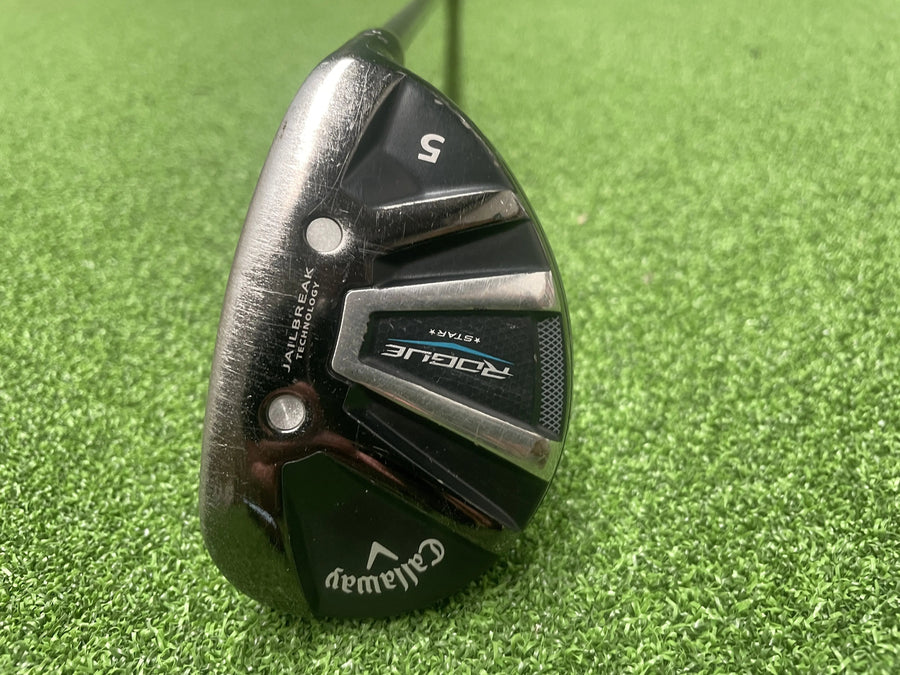2018 Callaway Rogue Star 23° 5 Hybrid - clubface