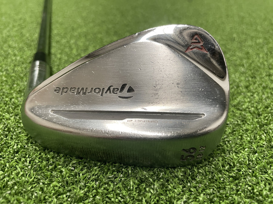 TaylorMade Milled Grind Nickel Wedge 56 - clubface