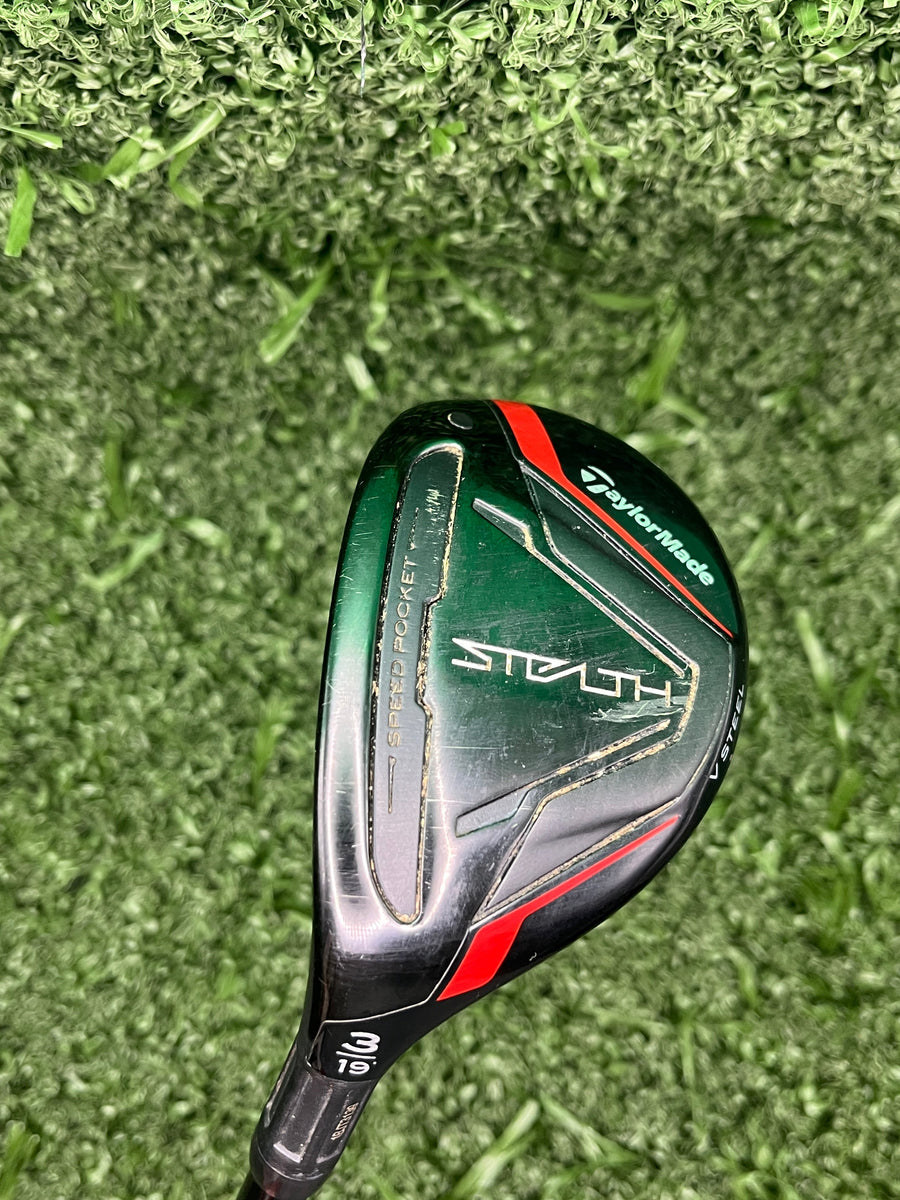 TaylorMade STEALTH #3 Hybrid 19.0° Stiff (Used) LEFT Left Handed TaylorMade