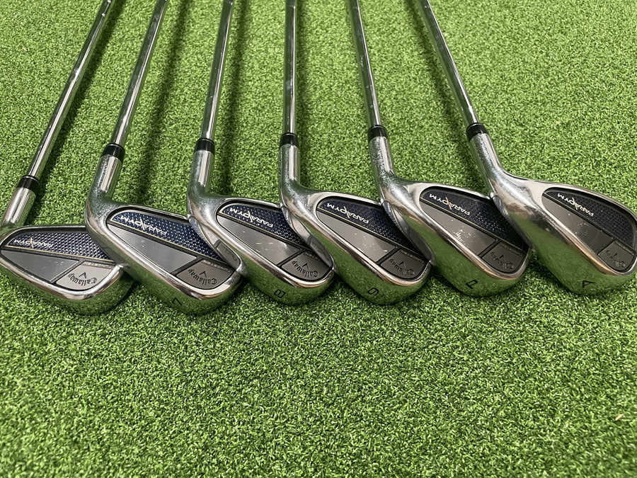 2023 Callaway Paradym 6-9, PW, AW Iron Set - clubface
