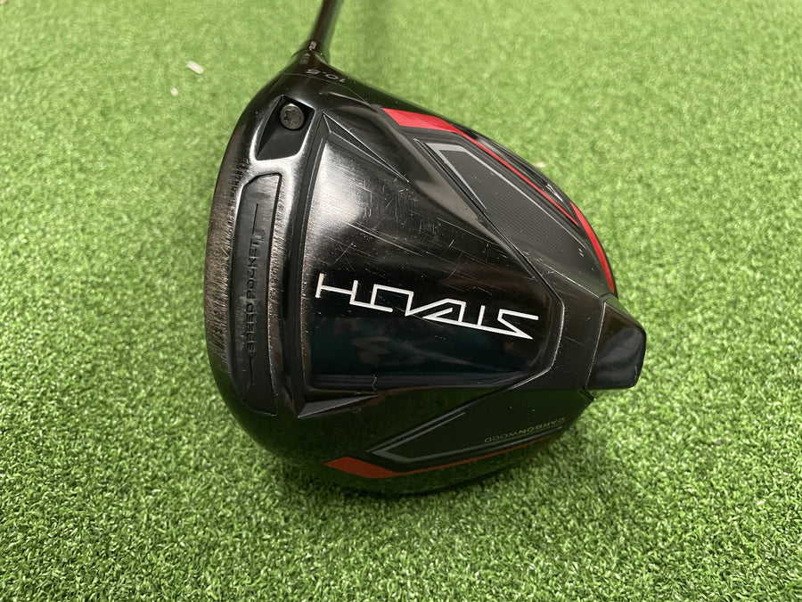 TaylorMade Stealth Driver 10.5° Stiff - clubface