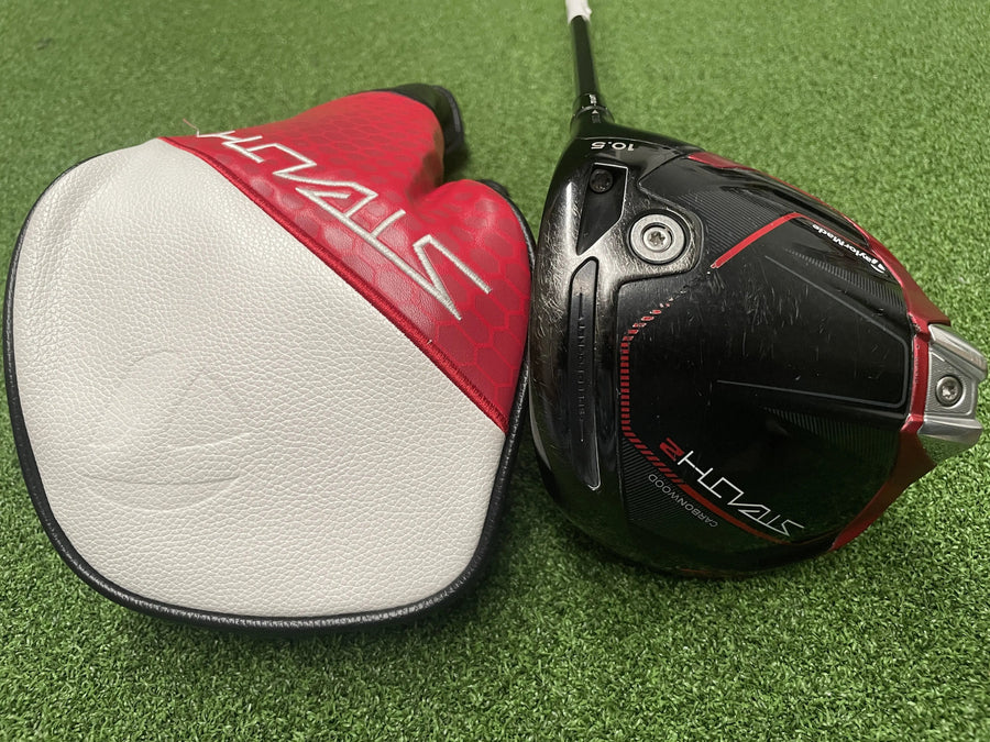 2022 TaylorMade Stealth 2 10.5° Driver With Headcover - clubface