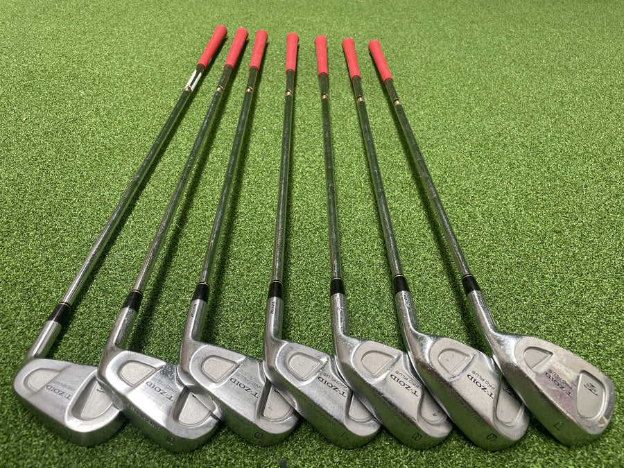 Mizuno T-Zoid Pro Plus 4-9, PW Iron Set - clubface
