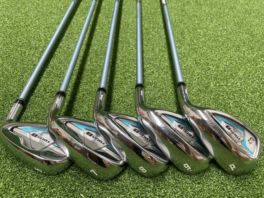 2019 Bridgestone Tour B JGR 6-9, PW Ladies Iron Set - clubface