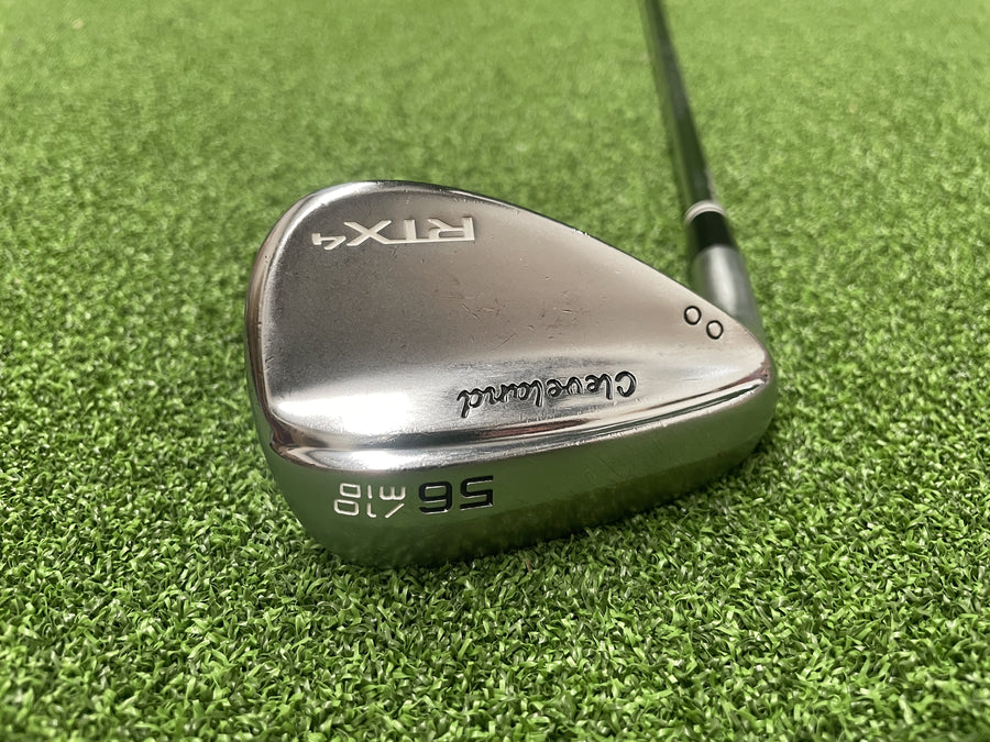 Cleveland RTX 4 Wedge 56 Left Handed - clubface