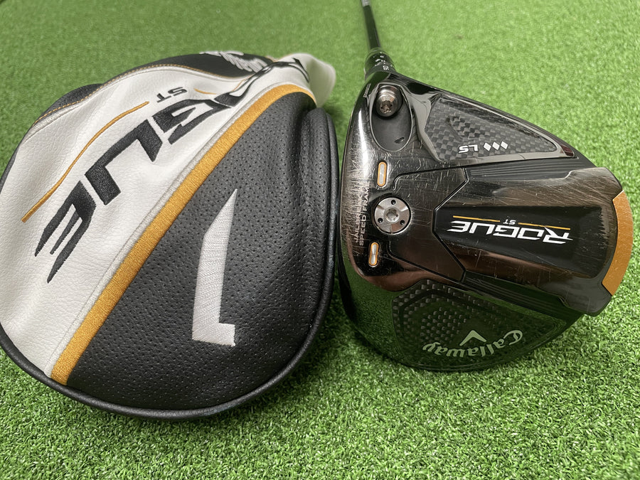 2022 Callaway Rogue ST Triple Diamond LS 9° Driver - clubface