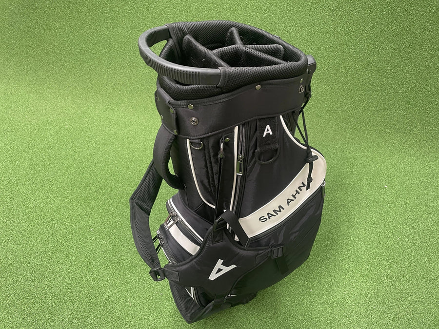Sam Ahn 5-Way Stand Bag With Raincover (LIKE NEW) - front view