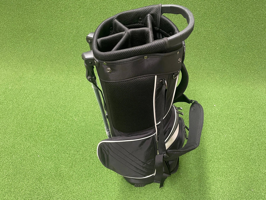 Sam Ahn 5-Way Stand Bag With Raincover (LIKE NEW) - top divider