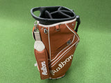 Malbon Orange Leather 5-Way Stand Bag (USED)