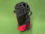 Ellesse Black/Red 6-Way Stand Bag *Like New* *No Rain Cover*