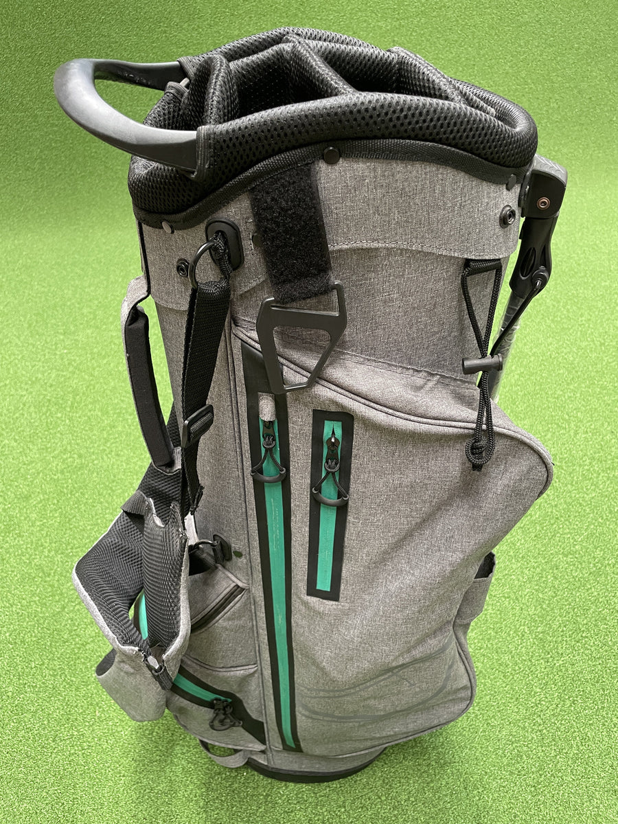 One Under 7-Way Grey Stand Bag (LIKE NEW) - front view