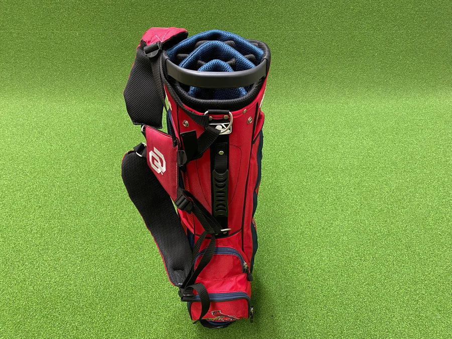 St Louis Cardinals 14-Way Stand Bag (LIKE NEW) - side view