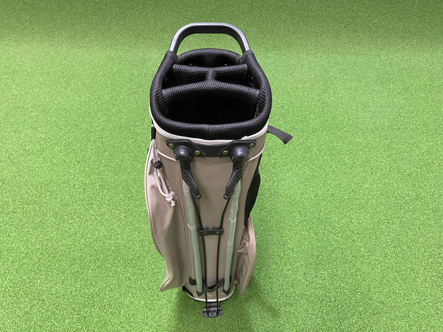 Big Max Dri-Lite Seven Storm 4-Way Stand Bag With Raincover (LIKE NEW) - pockets