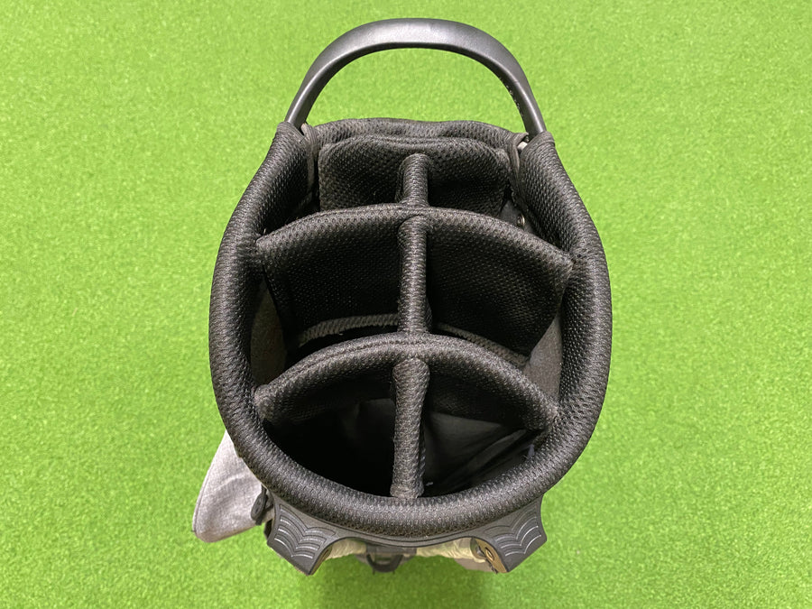 One Under 7-Way Grey Stand Bag (LIKE NEW) - back view