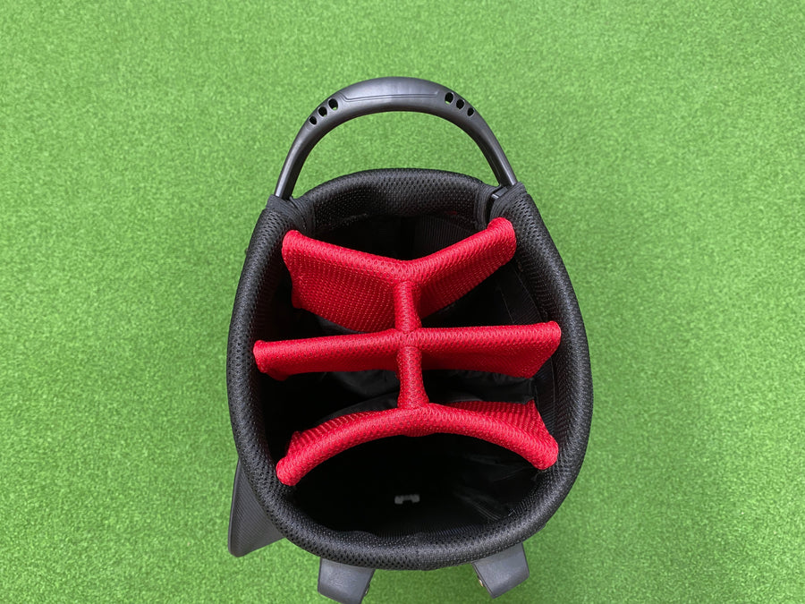 Tommy Armour Evo 6-Way Stand Bag With Raincover (LIKE NEW) - back view