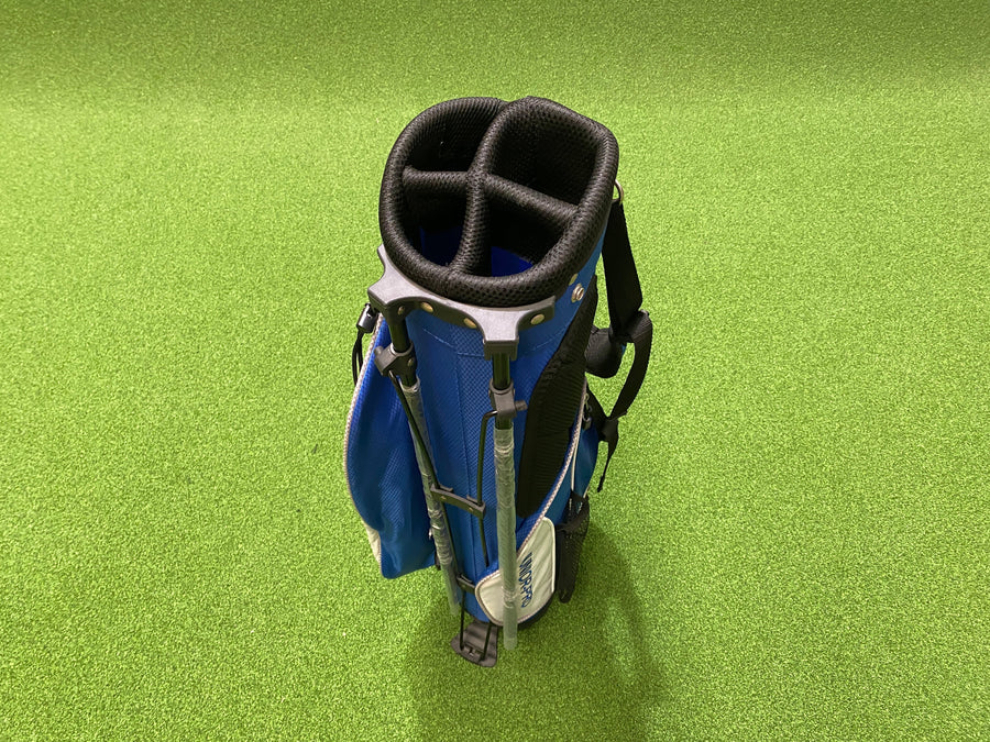 Junior-Pro 9-12 5-Way Stand Bag (LIKE NEW) - pockets