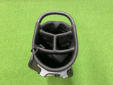 Robin Black Leather 4-Way Stand Bag *No Raincover* *Like New*