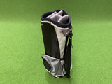 TiTech Black/Grey/Purple 6-Way Cart Bag With Raincover *Excellent Condition*