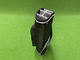 TiTech Black/Grey/Purple 6-Way Cart Bag With Raincover *Excellent Condition*