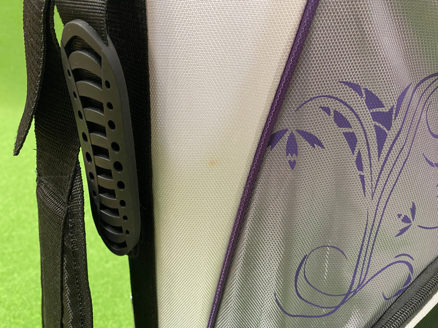 TiTech 6-Way Cart Bag With Raincover (EXCELLENT) - back view
