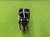 Orlimar Sport Junior Black/White/Red 6-8Yr Olds 5-Way Stand Bag With Raincover *Like New*
