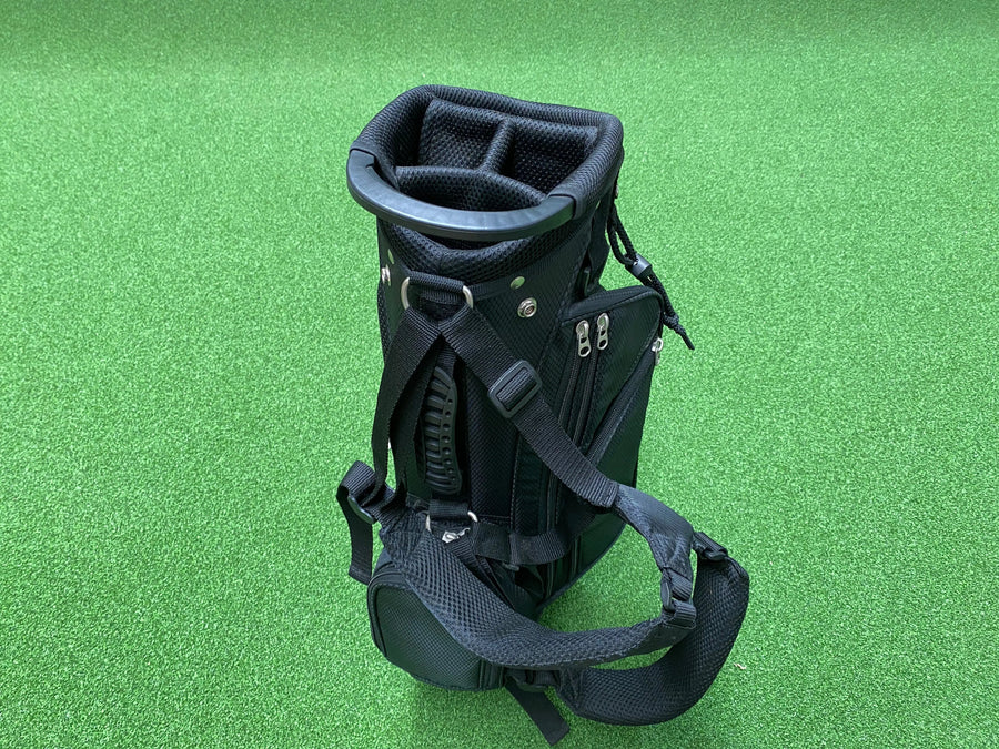 Black Fabric Junior 4-Way Stand Bag (LIKE NEW) - side view
