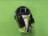 Legend Black/Grey/Green Junior 6-8Yr Olds 5-Way Stand Bag With Raincover *Like New*