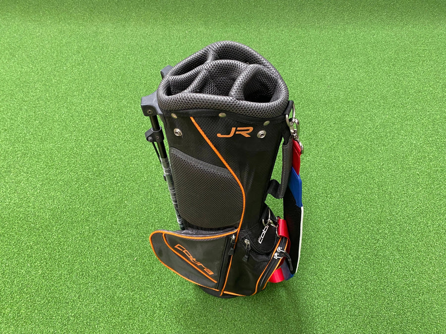 Cobra Jr 5-Way Stand Bag (LIKE NEW) - top divider