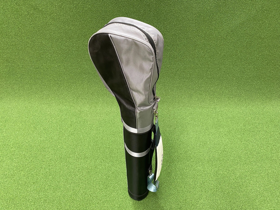 Black/Grey Range Bag With Cover (LIKE NEW) - front view