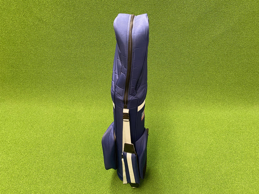 Folds of Honor Blue Range Bag With Cover (EXCELLENT) - side view