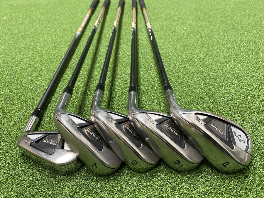 2022 Callaway Rogue ST Max Fast 6-9, PW Iron Set (EXCELLENT) - front view