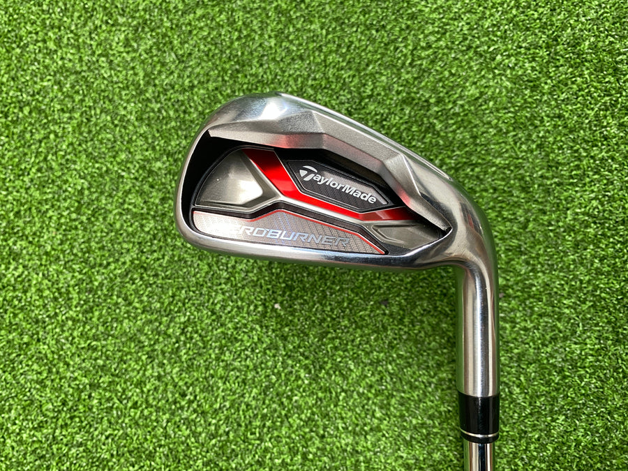 2015 TaylorMade Aeroburner 6 Iron (EXCELLENT) - clubface
